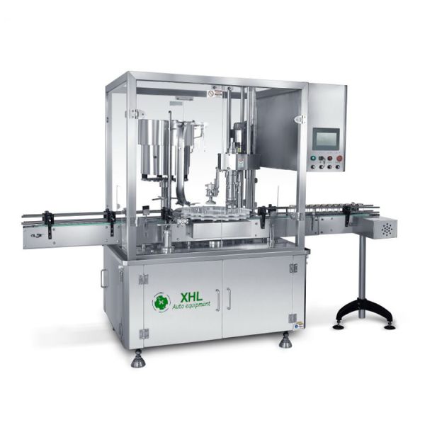 2400 Bottle/Hour 0.8kw High Viscosity Liquid Filling Machine