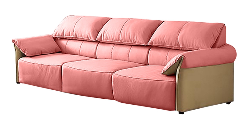 BN Modern Elephant High Back Ear Recliner Living Room Multifunctional Automatic Retractable Genuine Leather Sofa Bed