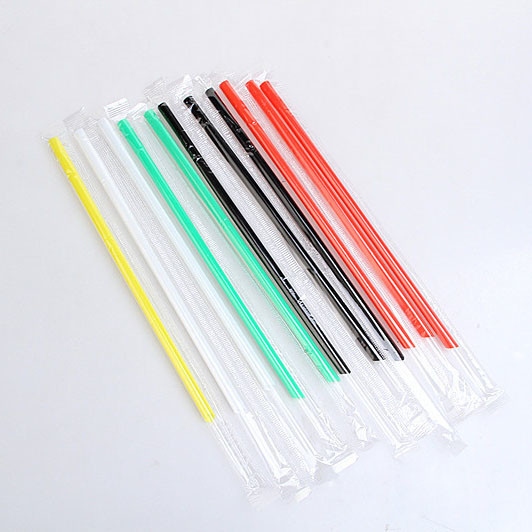 PP Drinking Straws | Plastic Straws | Individually Wrapped Straws diameter 6mm
