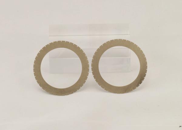 Quality Optical Glass Diamond Dicing Blades Grey High Precision Tolerance ±0.003 for sale