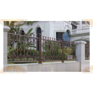 China ANSI Compliant Aluminum Safety Railing with Glass Panel wholesale