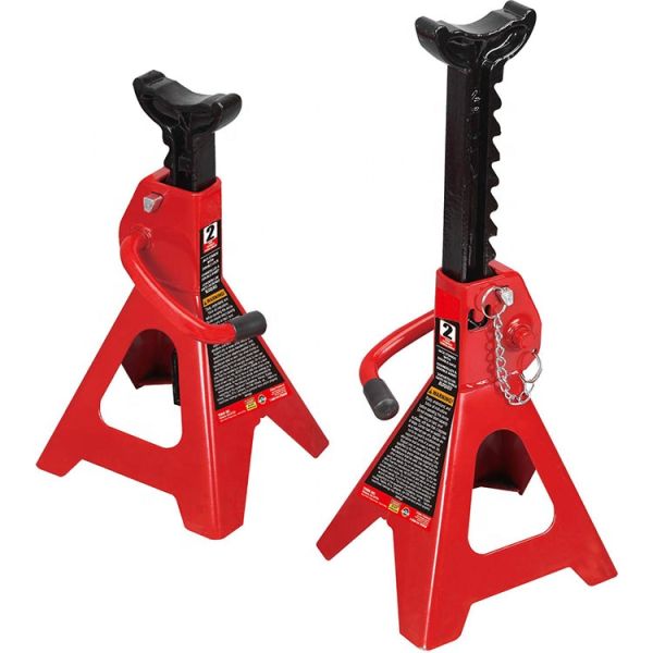 Height Adjustable Each 3000Kg Hydraulic Jack Stands