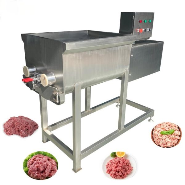 High Efficiency Meat Stuffing Mixer Machine For Sausage And Meatball Processing