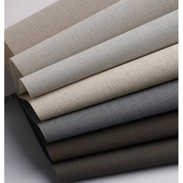 PVC Fabric Weaving Geometric Interior Decoration Wallpaper Polyvinyl Chloride Waterproof