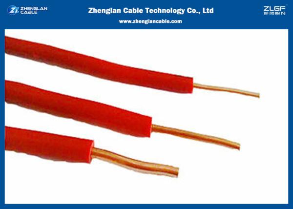 Quality single Core Fire Resistant Cable / BV Cable with the Voltage 300/500V according to IEC 60227 for sale
