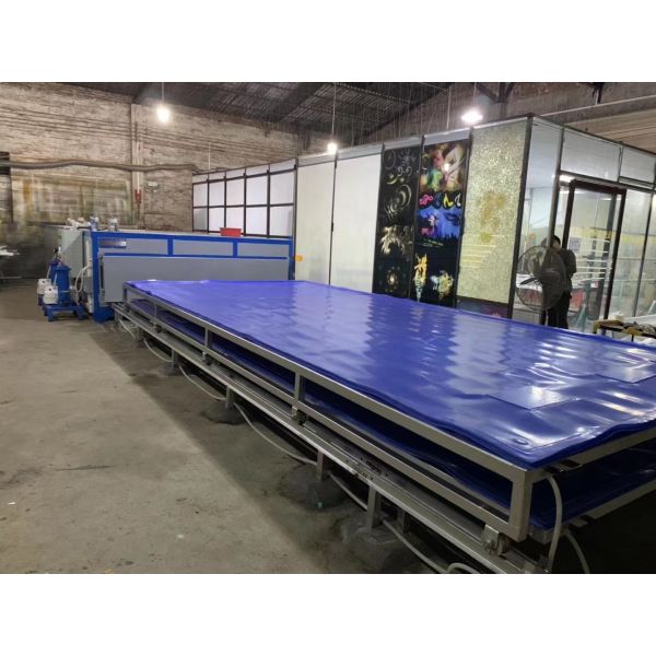 Church Inlaid Hot Melt Glass Decorative Crystal Art Glass Door