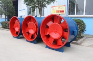 China HTF 5000RPM Fireproof Extractor Fan 20 Hours Continuous Operating wholesale