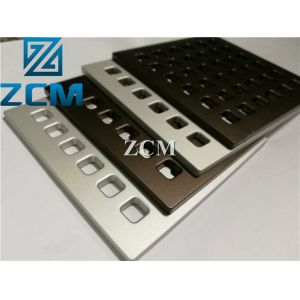 China ZCM Black Aluminum ±0.02mm CNC Metal Machining wholesale