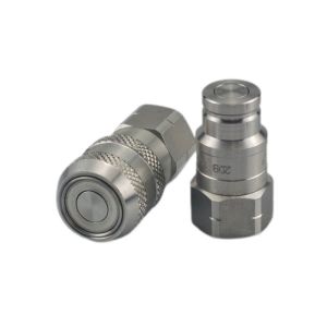 0.5'' ISO16028 NPT Hydraulic Flat Face Quick Coupler