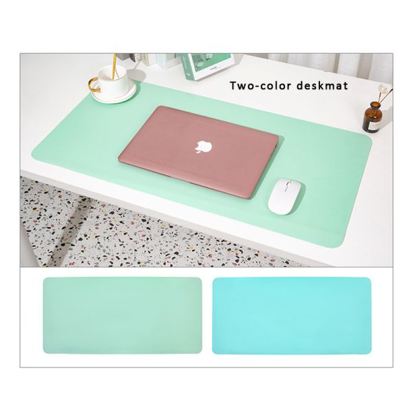 Custom PU Leather Desk Mat Mouse Pad for Professional Game Players 800*300*2mm