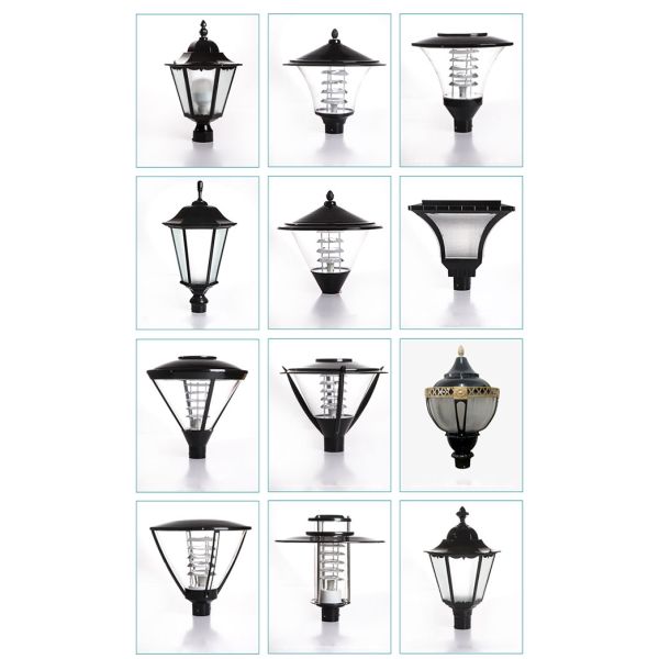 LED Street Garden Landscape Lighting AC110~230V Park Backyard 3m Height 18w Classic