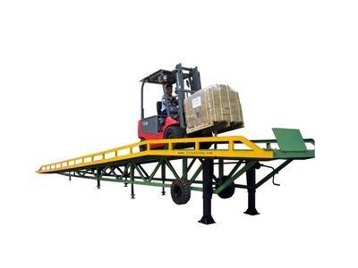 Quality 10 Ton Fixed Hydraulic Dock Leveler , Portable Loading Dock Ramps DCQ10-0.7 for sale