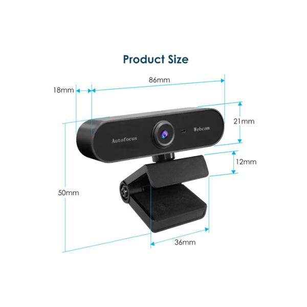 OEM ODM USB Webcam With Microphone , 1080p Hd Webcam With Microphone