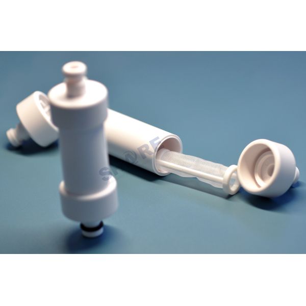 Combination Inline Fluid Strainer With Nylon Screen For Medical Filter
