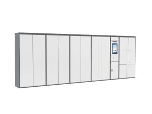 China Laundry Storage Smart Locker Intelligent Cabinet Control ID / Fingerprint / Barcode / Payment wholesale