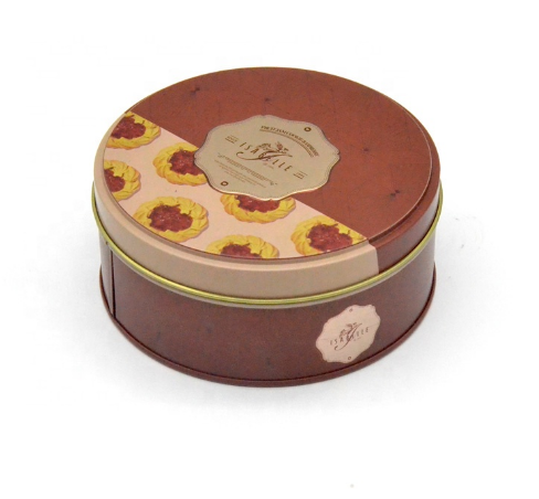 Standard Size Recyclable Sandwich Cookie Tin Cans Environmentally Friendly