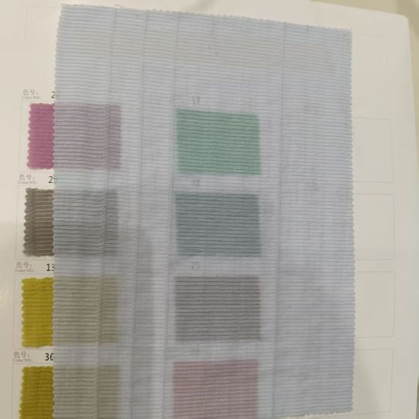 71GSM Satin Clothing Fabric Vertical Striped Soft Tulle Fabric 31% Nylon 69% Tencel