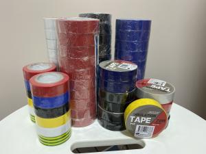 China Colorful Fire Retardant Electrical Tape , Insulation Pvc Tape Multi Purpose wholesale