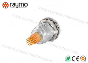 China Raymo B Series Miniature Circular Connectors Optimized Straight 2 Ways Thread Connection wholesale