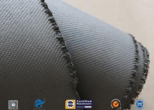 China 1600gsm Grey Thermal Welding Blanket Materials Silicone Coated Fiberglass Fabric on sale