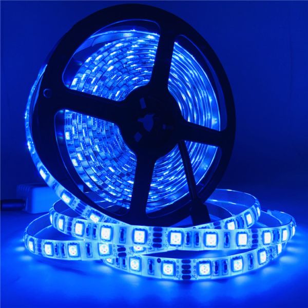 5050SMD IP68 Cool White Led Tape 5000mm Adhesive Back Led Strip Lights