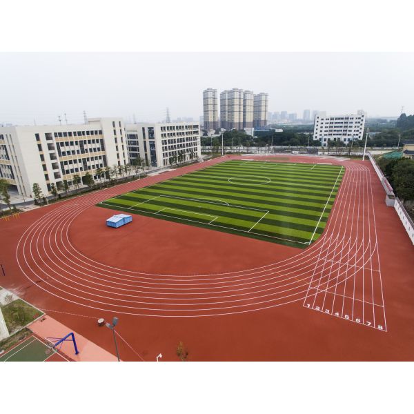 Eco Friendly Synthetic Running Track IAAF Thermal Insulation Sandwich System