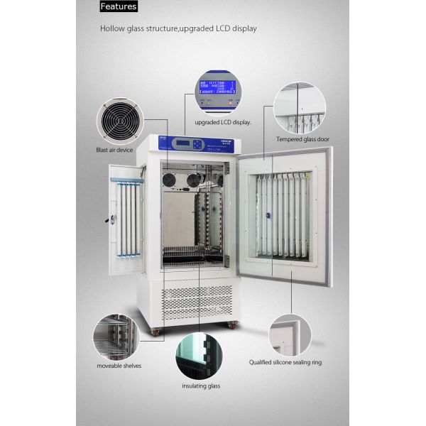 Insect Climatic Chamber 100-800L Lab Climate Incubator OEM