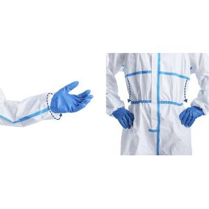 China Comfortable Safety Protective Clothing , Medical Waterproof Disposable Coveralls wholesale