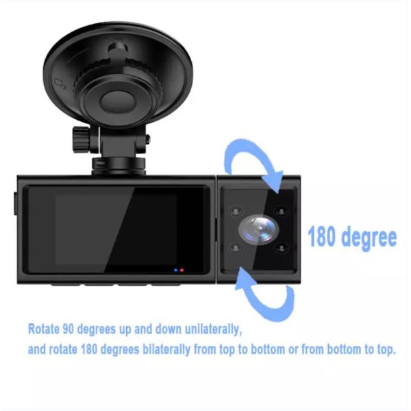 Sony IMX335 1080P Dual Lens Car DVR Camera Vehicle Blackbox 2.5K