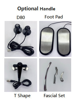 Tecarterapia Shockwave Therapy Machine EMS Stimulator 448KHz 16Hz