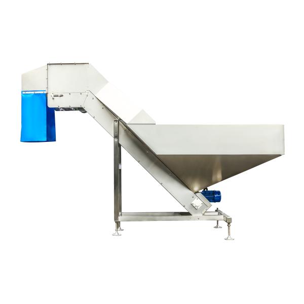 7000BPH Auto Bottle Unscrambler Machine For 80ml-1L Round Flat Bottles