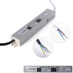 DC 12V 20W Lighting Transformer Waterproof LED Driver Power Supply IP67 Input