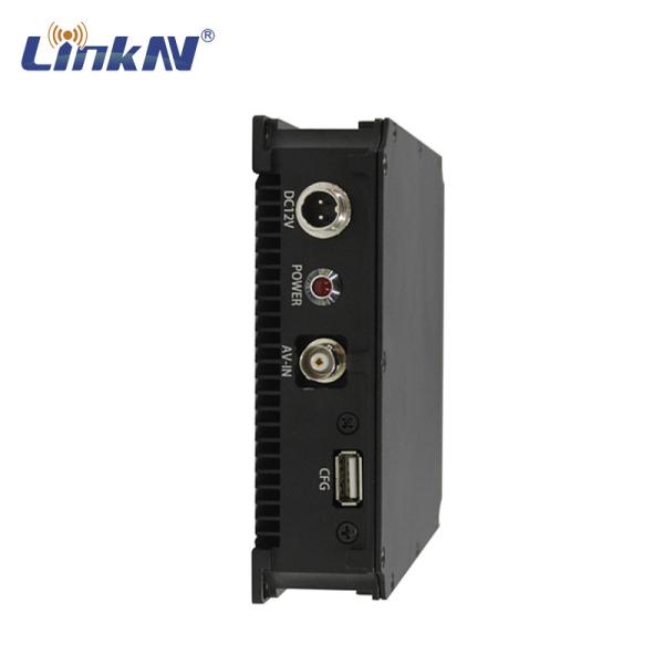 Quality EOD Robots Wireless Video Transmitter COFDM QPSK Analog NTSC PAL AES Encryption H.264 300-2700MHz for sale