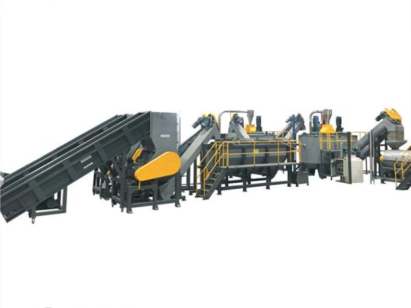 Quality 14mm Flakes Plastic Recycling Line 150ppm HT-2000 Drinking Water for sale
