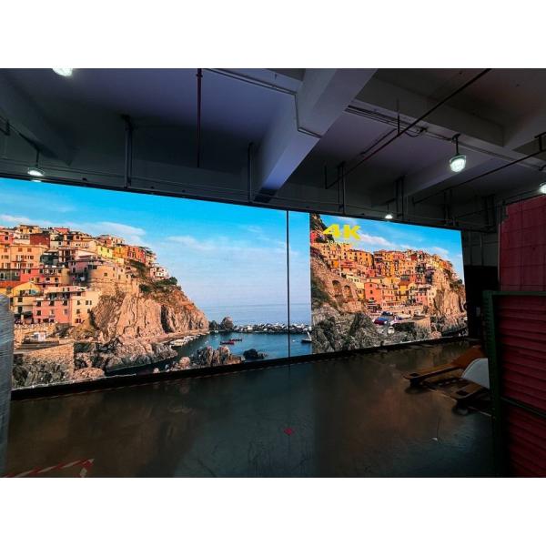 P2.5 HD Ultra-Thin Stadium LED Die-Casting Aluminum , Waterproof LED Screen 320*160mm
