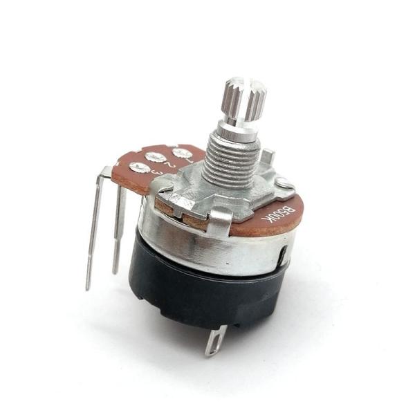 China 12mm Rotary Switch Potentiometer PC Pin 100k Ohm With Potentiometer Switch wholesale