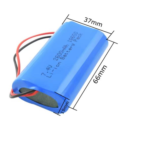 2024 CB UN38.3 Lithium Battery 6.4v 3.7V 18650 2600mah 18650 Li-ion Battery Cell 18650 Custom Battery