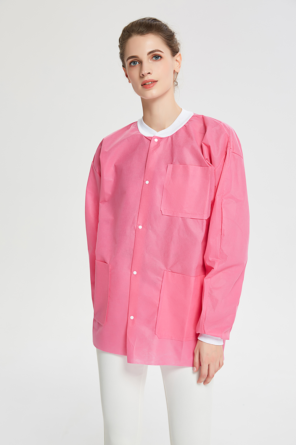 S&J Water Proof Isolation Gown Hospital level 2/level3/level4 pp+pe sms Isolation Gown