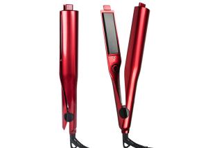 PTC Heating 2 In 1 Ceramic Curling And Straightening Iron Professional
