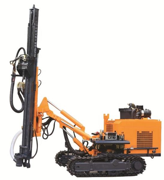 Quality 25m Depth Diesel Power Hydraulic Crawler Drilling Machine for sale