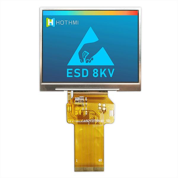 Sunlight Readable TFT LCD Display Modules 3.5 Inch RGB Interface TFT-H035A6QVIST9N40