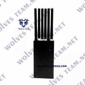 China Handheld 6 Antennas Wifi Jammer Signal Wireless Communication wholesale