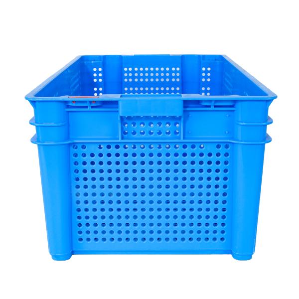 PP Mesh Plastic Dislocation Turnover Basket for Eco-friendly Crate Stacking and Nesting
