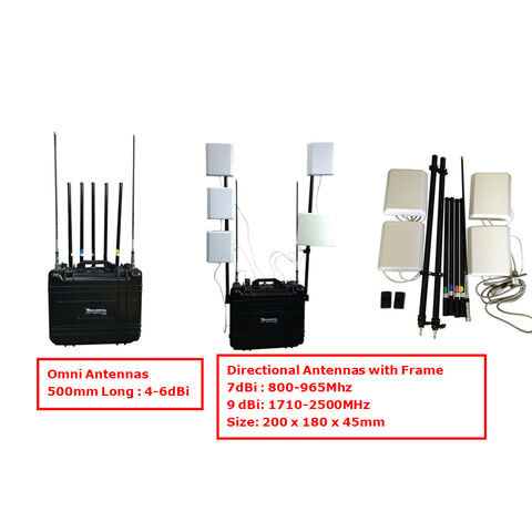Adjustable Output Power each 7 Bands Bulit-in Battery Mobile Phone Signal Jammer ,cellular jammer