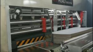 OEM Carton Box Printing Machine , 3 Color Flexo Printing Machine