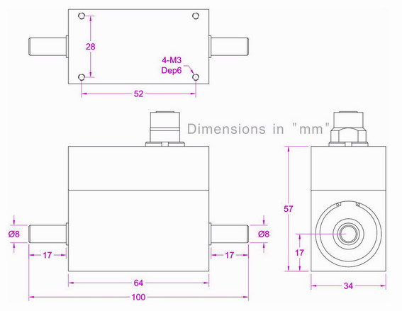 Non-contact Rotary Torque Sensor 0.1Nm 0.2N*m 0.5N-m 1N*m 2Nm 3N-m 5Nm
