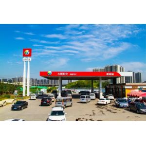 Petrol station Outdoor waterproof customized design gas station canopy