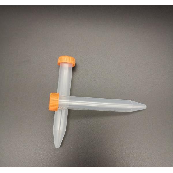 15ml Screw Cap Graduated Conical Tube Unsterilized PP Material