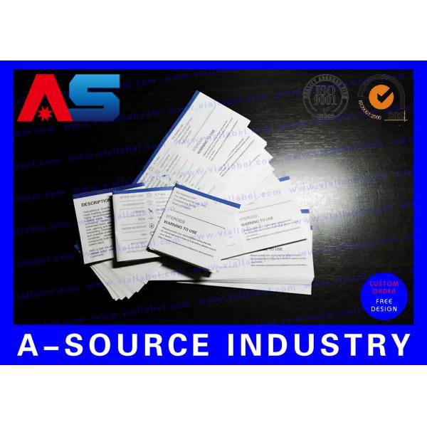 Leaflet Maker Paper Custom Leaflet Printing Foldable Package Insert Printing For Somatropin Hcg Description