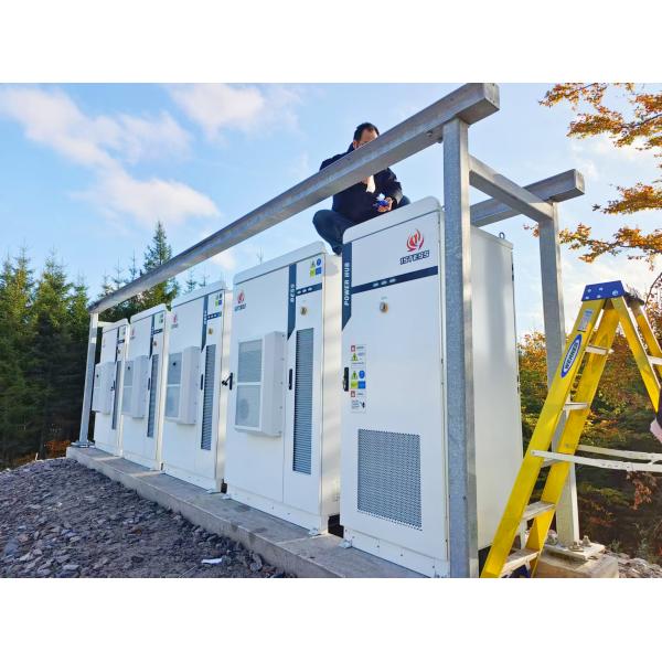 High Voltage All-in-One AC Cooling LiFePO4 Battery 215KWh 197Kwh 179Kwh 107Kwh Industrial Commercial Energy Storage